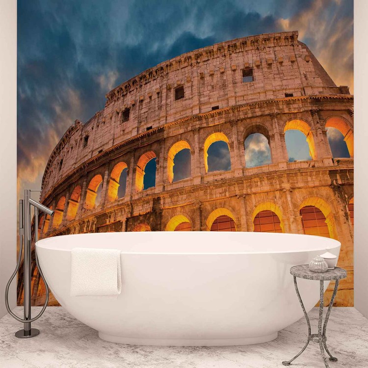 Wall Mural Colosseum City Sunset