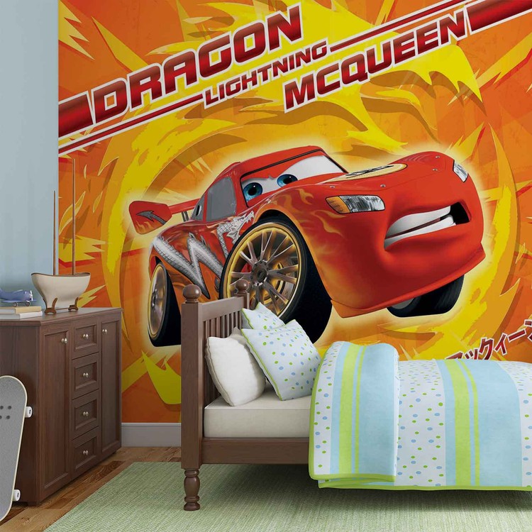 Ταπετσαρία Disney Cars Lightning McQueen