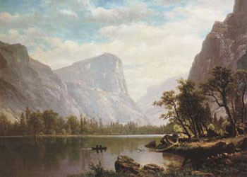 Art Print Mirror Lake, Yosemite Valley