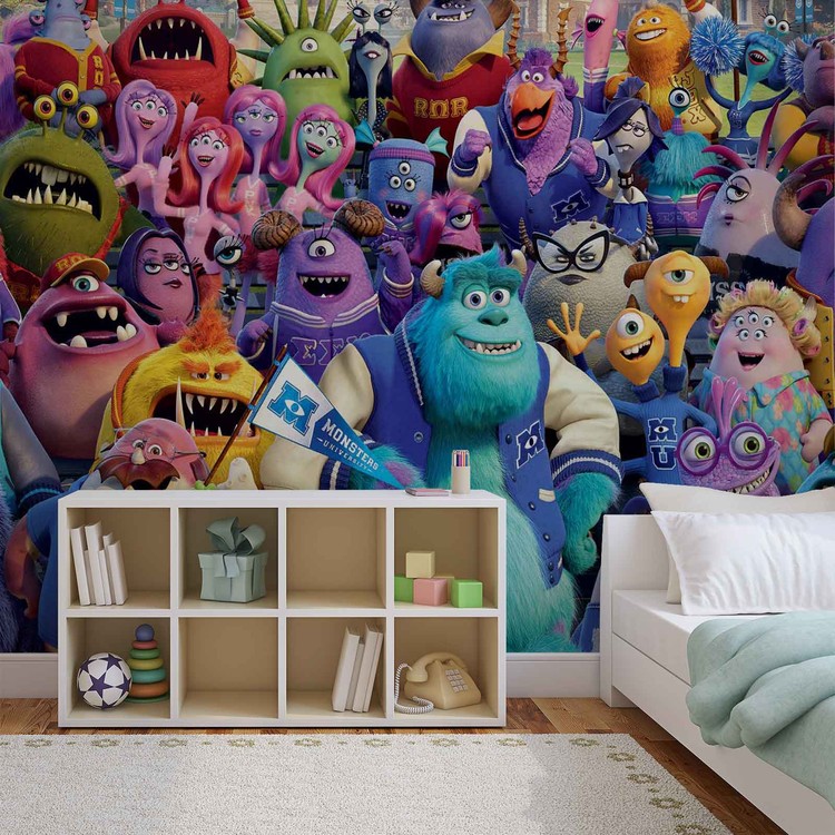 Disney Monsters Inc Wall Mural | Buy online at Europosters