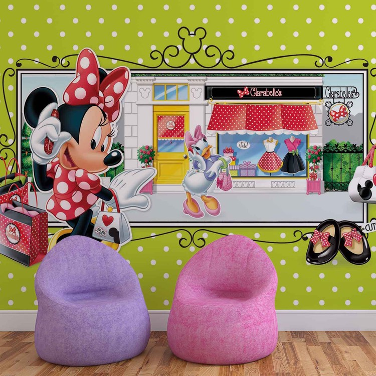 Disney Minnie Mouse Wall Paper Mural Buy at EuroPosters