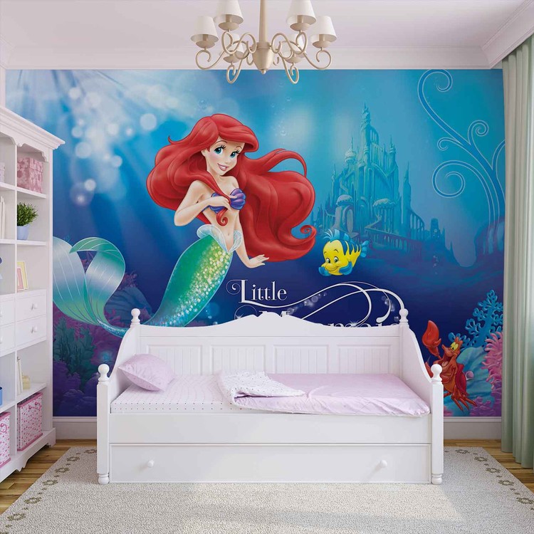 Disney Princesses Ariel Wallpaper Mural
