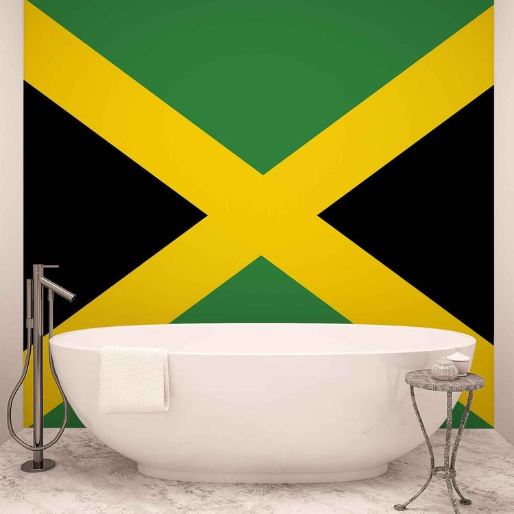 Flag Jamaica Wallpaper Mural