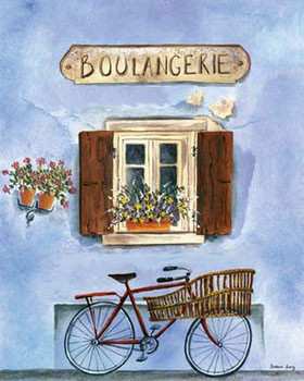 Художествен печат French Bicycle IV