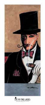 Art Print Eye on the Ladies