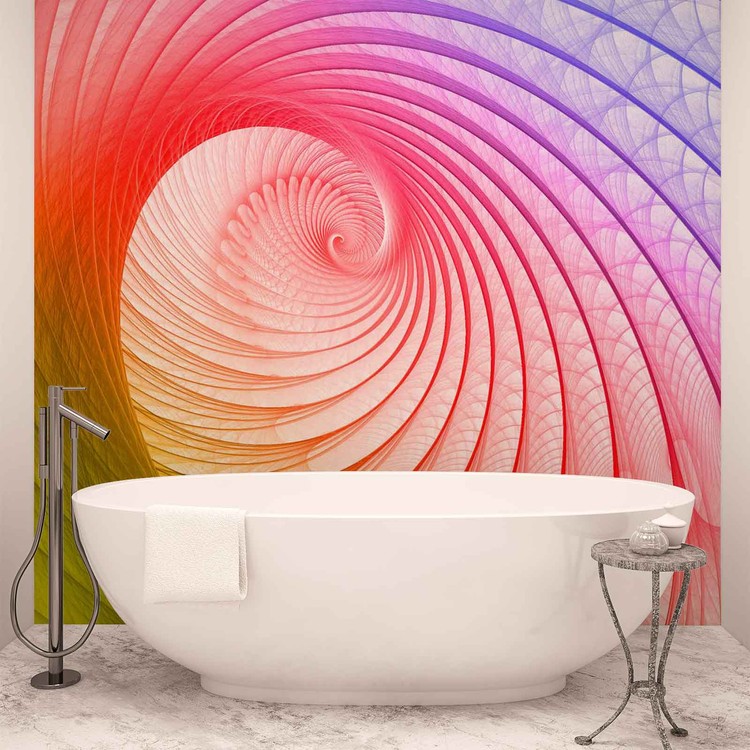 Фототапет Abstract Swirl Colours