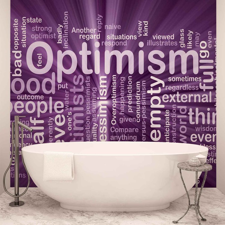 Optimism Abstract Wallpaper Mural