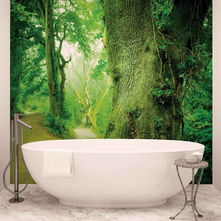 Forest Nature Trees Wallpaper Mural