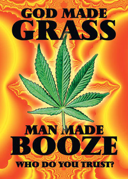Poster God made grass