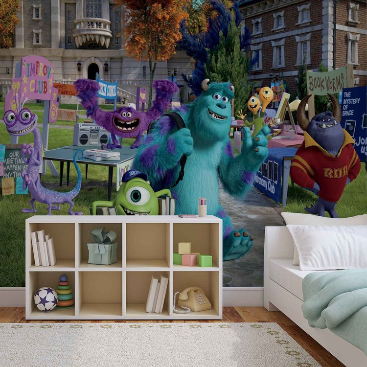 Disney Monsters Inc Wallpaper Mural