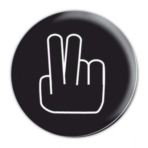 Crachá TWO FINGERS