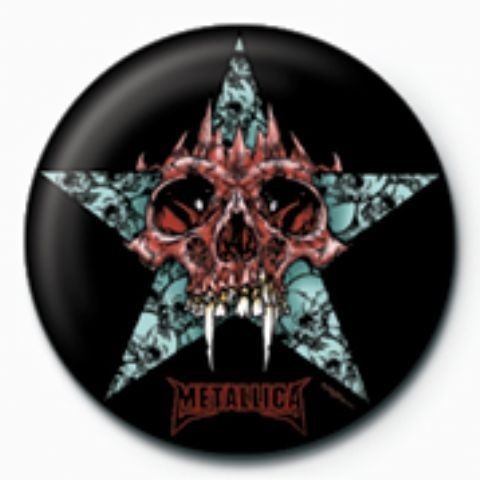Κονκάρδα METALLICA - star GB