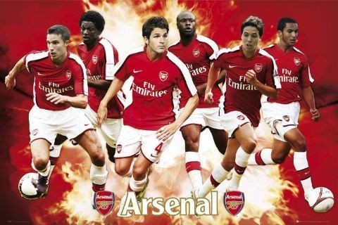 Плакат Arsenal - player compilation 08/09