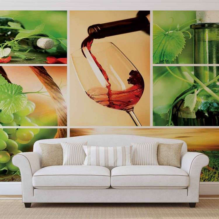 Ταπετσαρία Wine