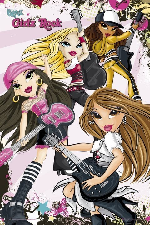 Плакат BRATZ - girlz really rock