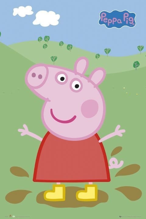 Плакат PEPPA PIG - muddy puddle