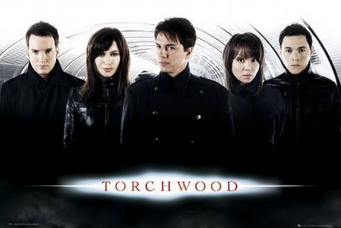 Плакат TORCHWOOD - cast white
