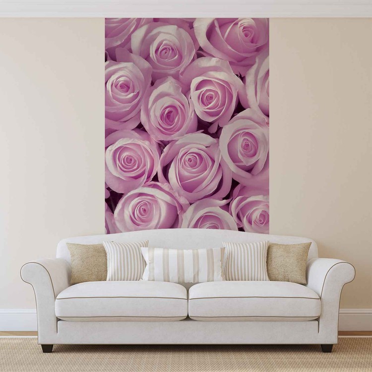 Wall Mural Pink Roses