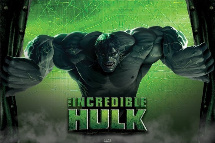 Poster THE INCREDIBLE HULK - tear