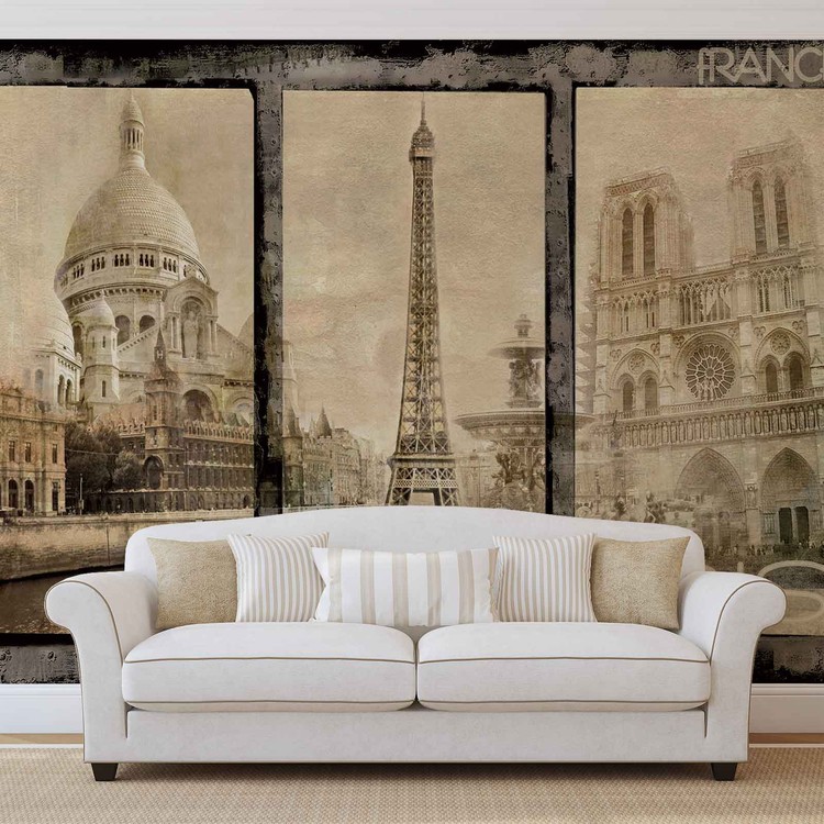 Paris City Wallpaper Mural