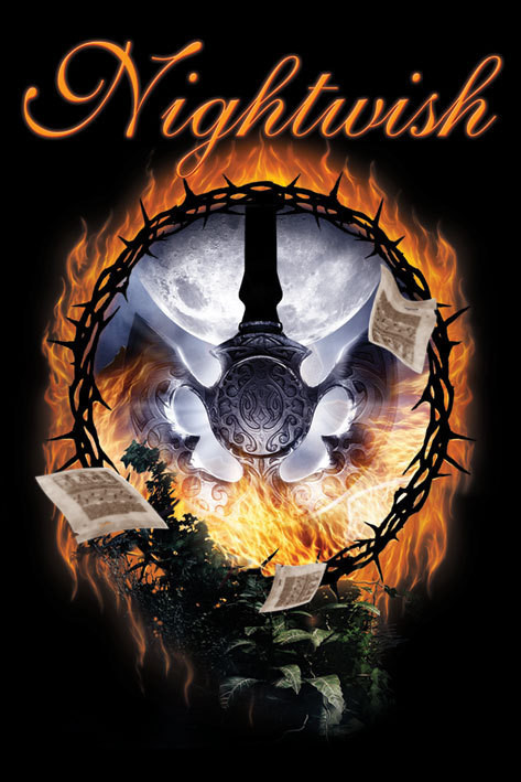 Poster Nightwish - fire