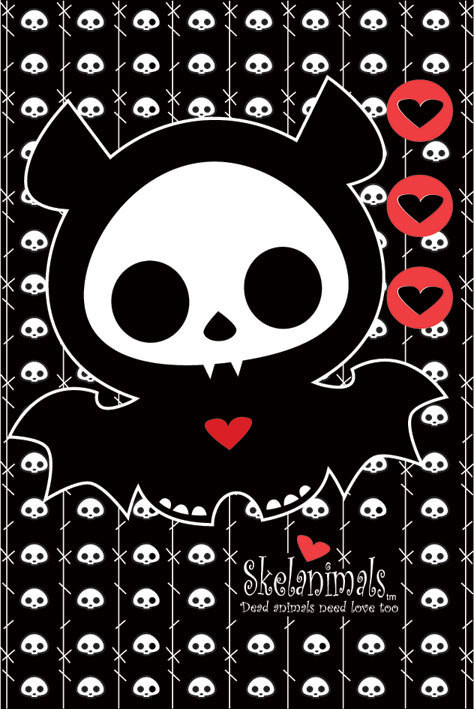 Poster Skelanimals - diego the bat