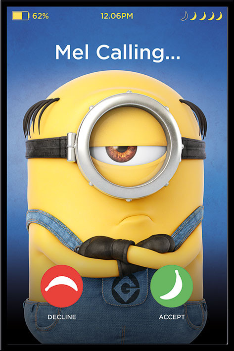 Poster Despicable Me 3 - Mel Calling