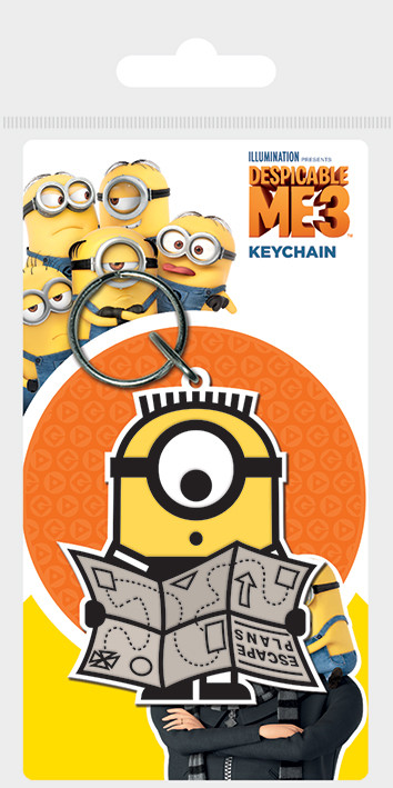 Keychain Despicable Me 3 - Minion Map
