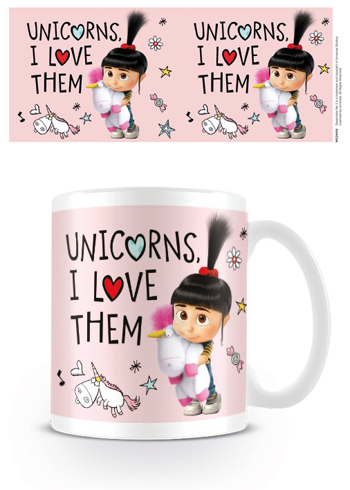 Κούπα Despicable Me 3 - Ich - Einfach unverbesserlich - Unicorns I Love them