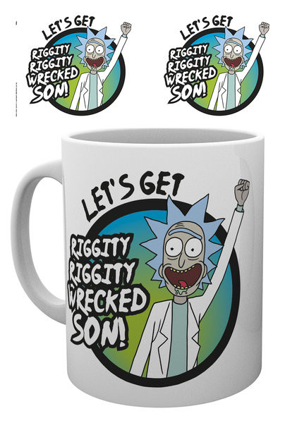Чаша Rick And Morty - Wrecked