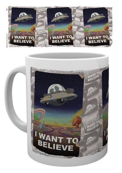 Κούπα Rick And Morty - I Want To Believe