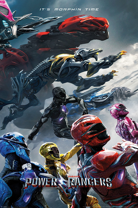 Плакат Power Rangers - Charge
