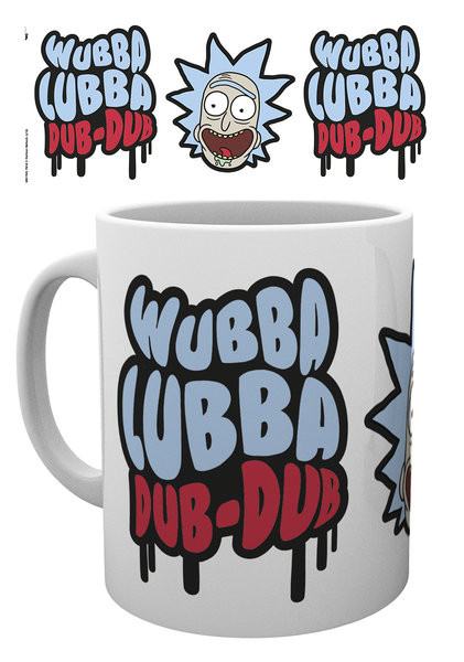 Κούπα Rick and Morty - Wubba Lubba Dub Dub