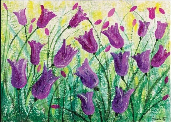 Εκτύπωση τέχνης Spring Flowers