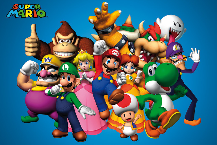 Poster Super Mario