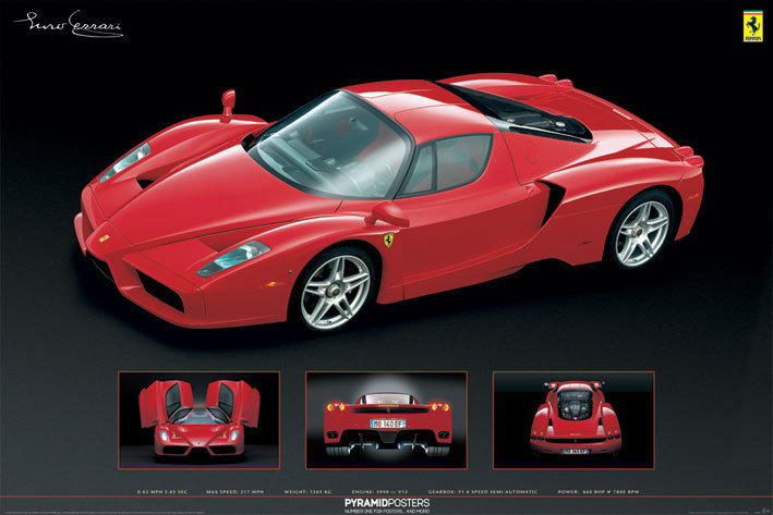 Poster Ferrari - enzo