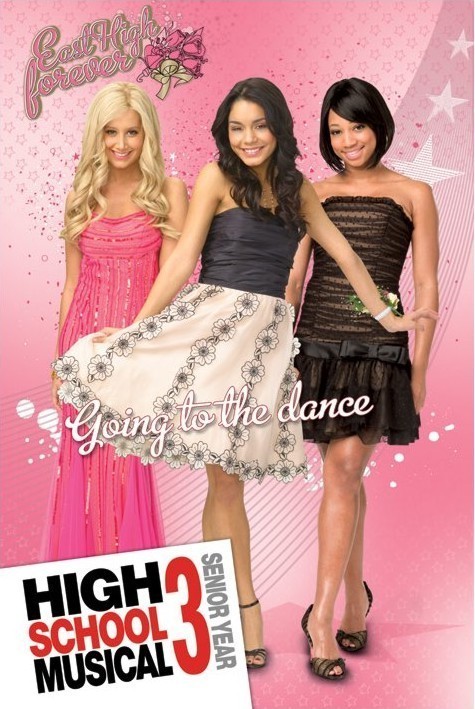 Плакат HIGH SCHOOL MUSICAL 3 - girls