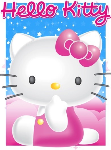 3D Αφίσα Hello Kitty - Stars S.O.S