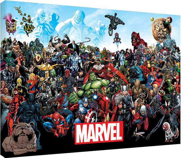 Slika na platnu Marvel - Universe
