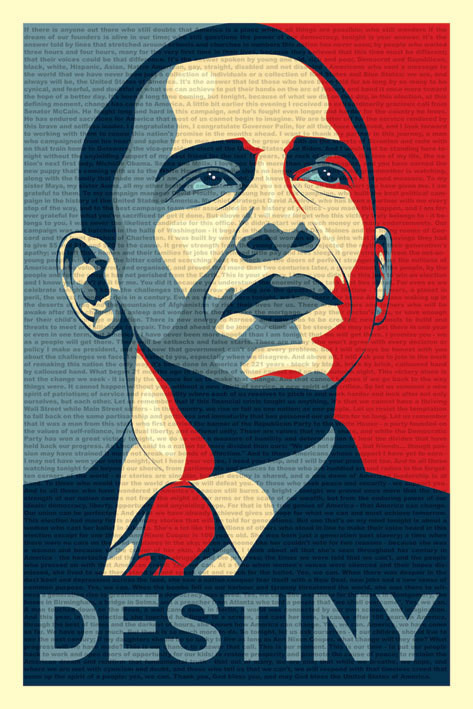 Плакат Barack Obama - fateful speech