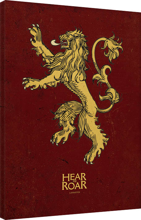 Принти на полотні Game of Thrones - Lannister