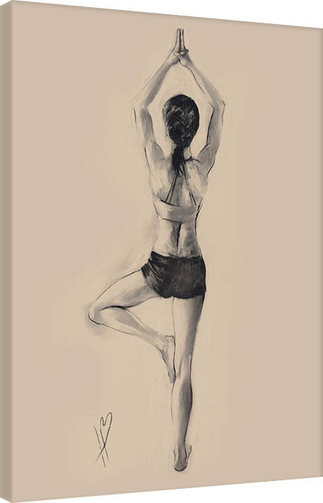 Принти на полотні Hazel Bowman - Tree Pose