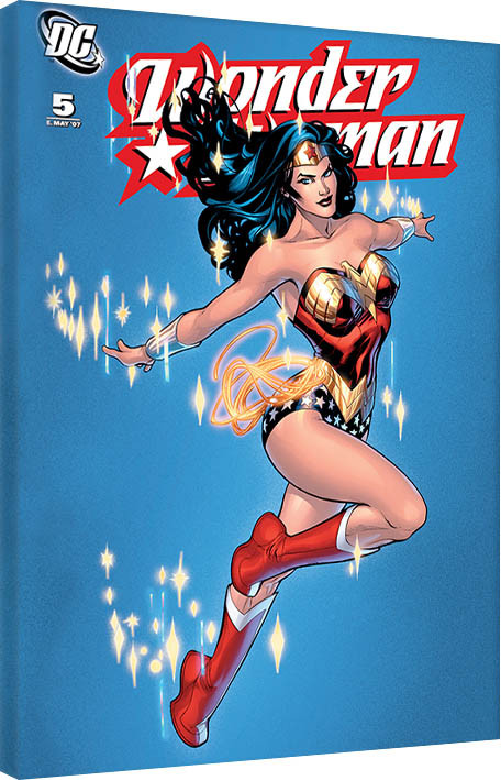 Принти на полотні DC Comics - Wonder Woman - Sparkle