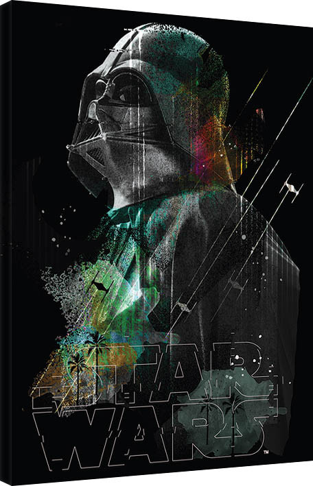 Εκτύπωση καμβά Rogue One: Star Wars Story - Darth Vader Lines