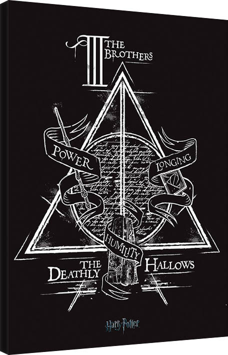 Принти на полотні Harry Potter - Deathly Hallows