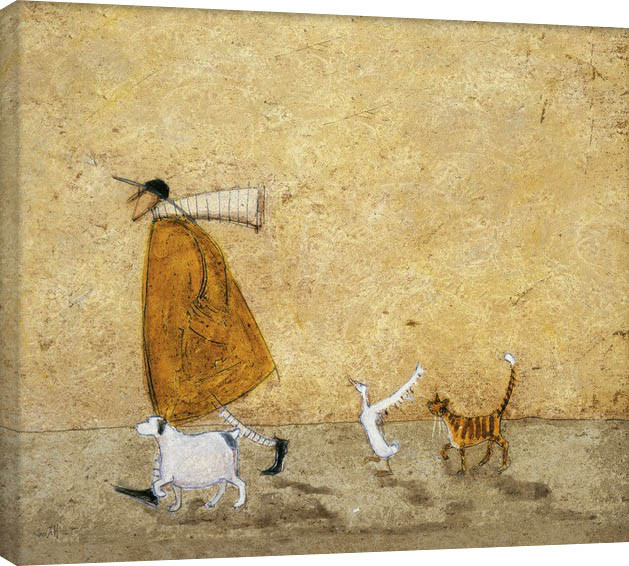 Принти на полотні Sam Toft - Ernest, Doris, Horace And Stripes