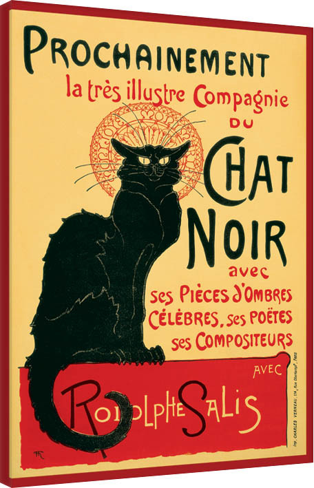 Принти на полотні Chat Noir