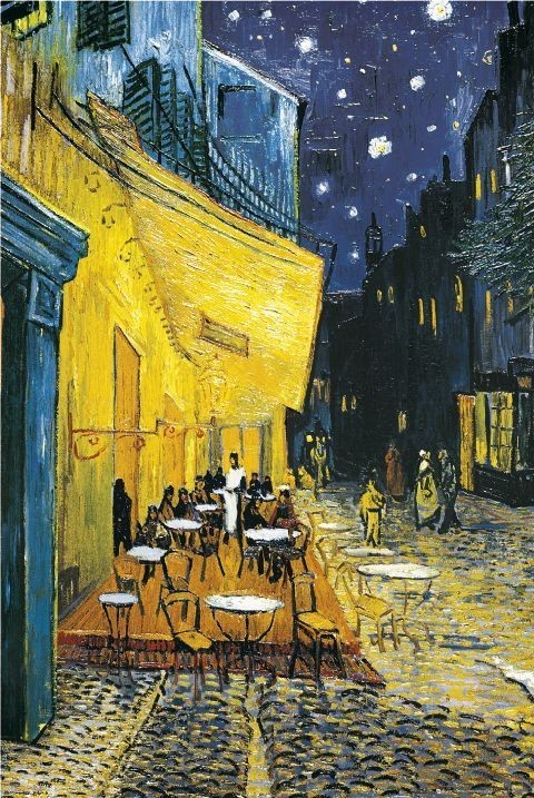 Плакат Vincent van Gogh - cafe terrace