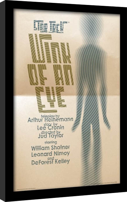 Κορνιζαρισμένη αφίσα Raumschiff Enterprise - Wink Of An Eye