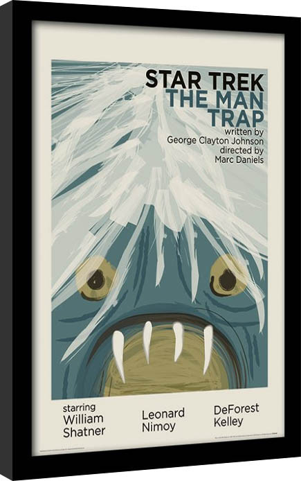 Poster emoldurado Star Trek - The Man Trap